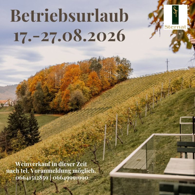 Betriebsurlaub